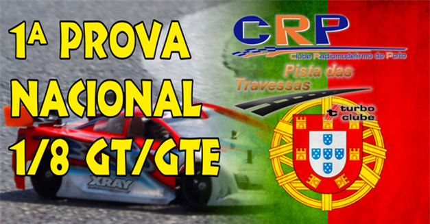 1º Prova do Campeonato Nacional de 1/8GT e Trofeu GTE